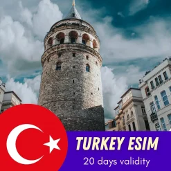 Turkey eSIM 20 Days