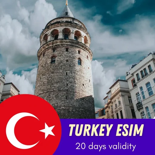 Turkey eSIM 20 Days