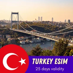 Turkey eSIM 25 Days