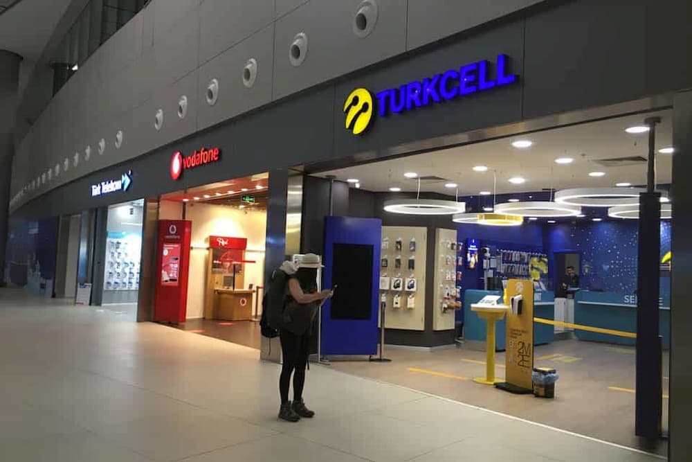 Buying SIM Card at Turkey Airports - Operators Stores